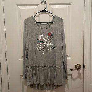 Disney Holiday Long Sleeve Shirt